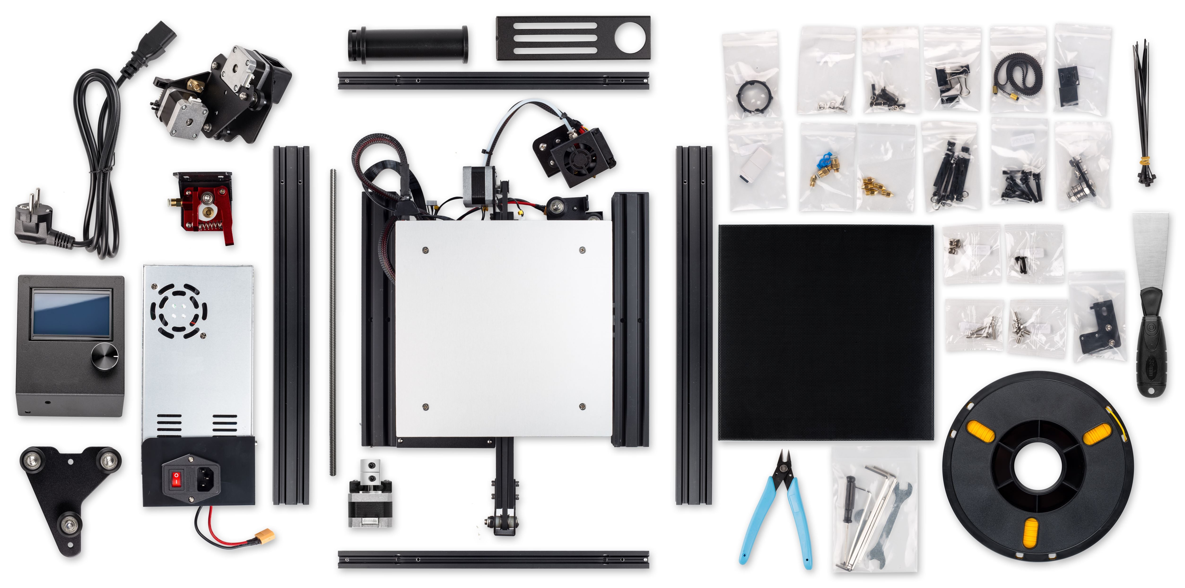 Creality 3D Ender 3 V2 Hot-end kit / Nozzle kit  3D Prima - 3D-Skrivare  till bra pris samt tillbehör