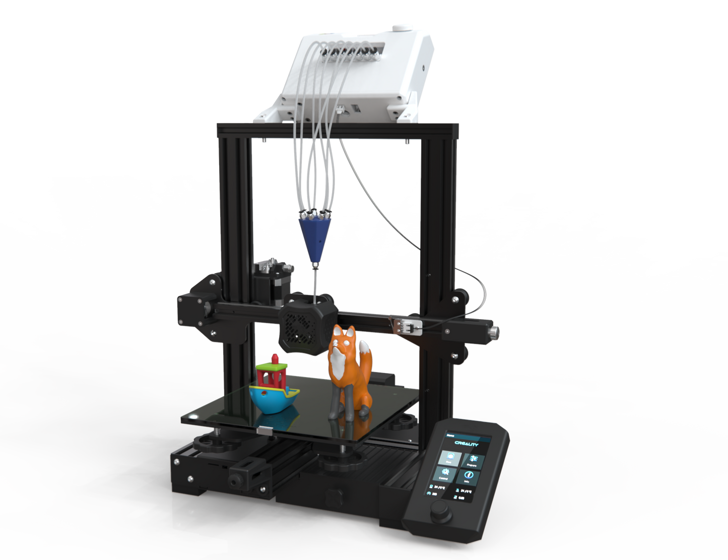 Co Print Multi-Filament Module